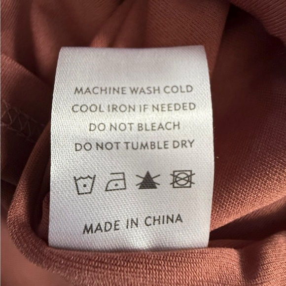 Baltic Born Women’s Jasmine Ruffle Maxi Dress Rosy Brown Size Large Formal - Picture 9 of 9